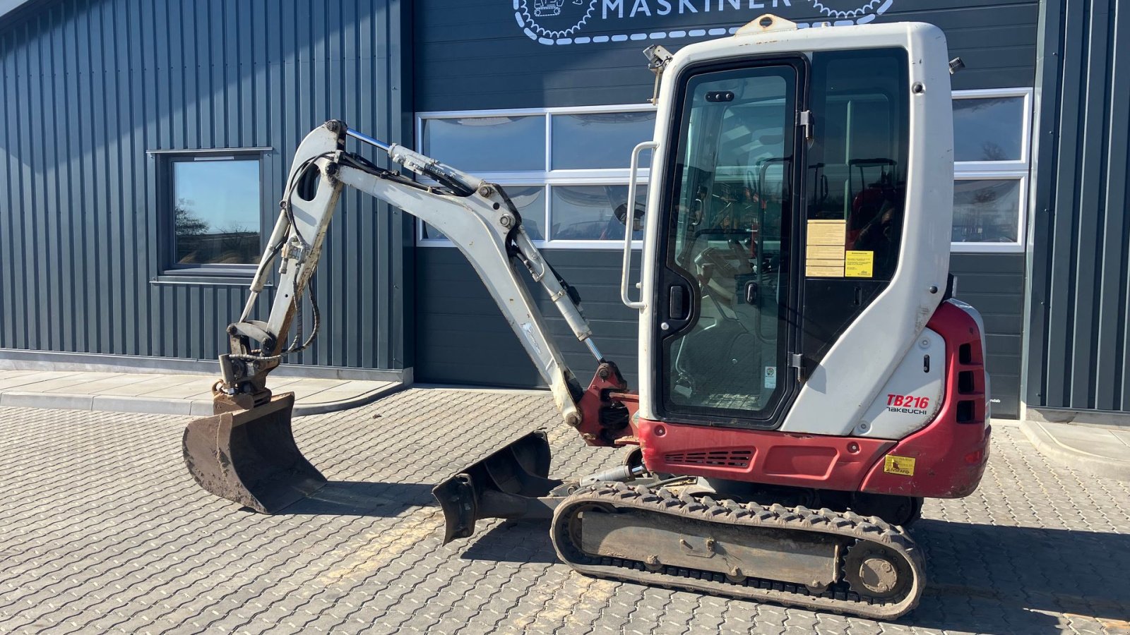 Bagger del tipo Takeuchi TB216 Takeuchi TB216, Gebrauchtmaschine en Horsens (Imagen 1)