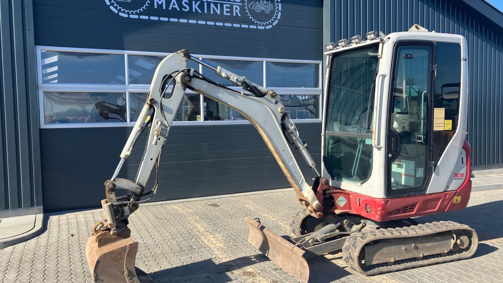 Bagger del tipo Takeuchi TB216 Takeuchi TB216, Gebrauchtmaschine en Horsens (Imagen 4)