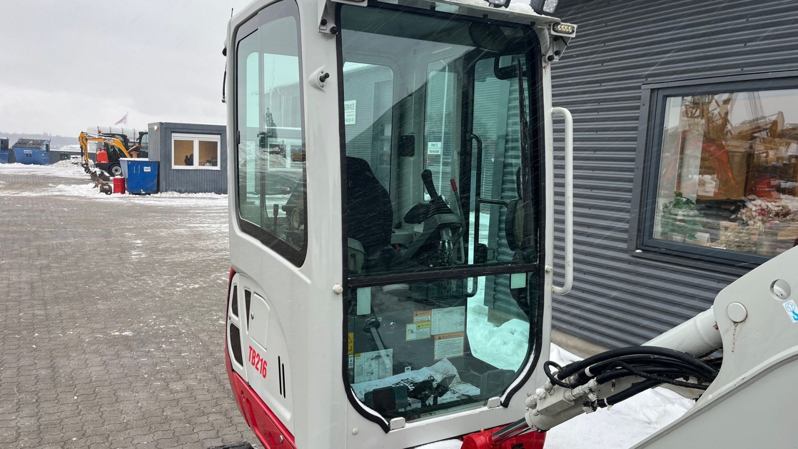 Bagger tip Takeuchi TB216 Tiltfæste med hydraulisk, Gebrauchtmaschine in Rønnede (Poză 18)