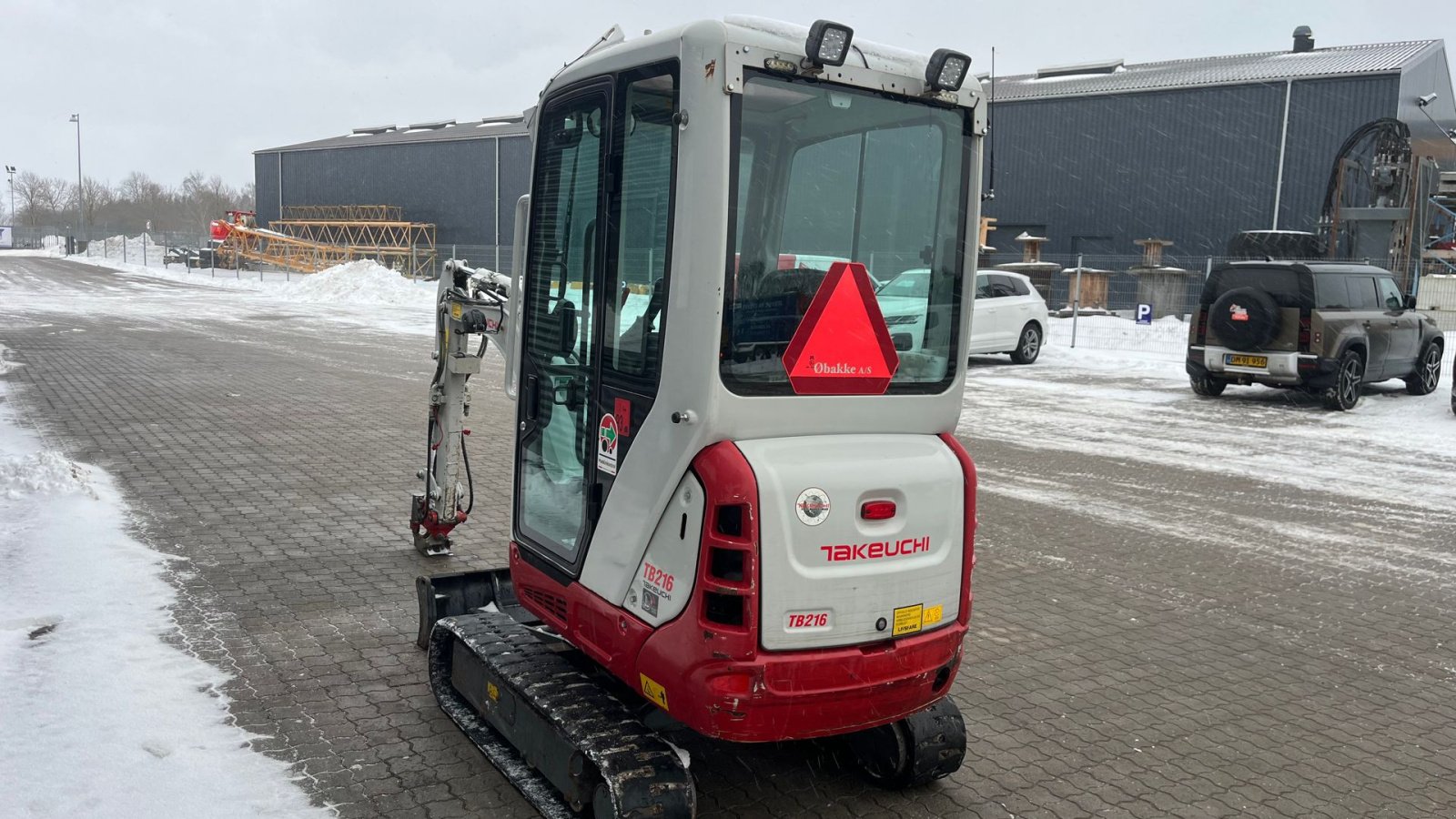Bagger tip Takeuchi TB216 Tiltfæste med hydraulisk, Gebrauchtmaschine in Rønnede (Poză 13)
