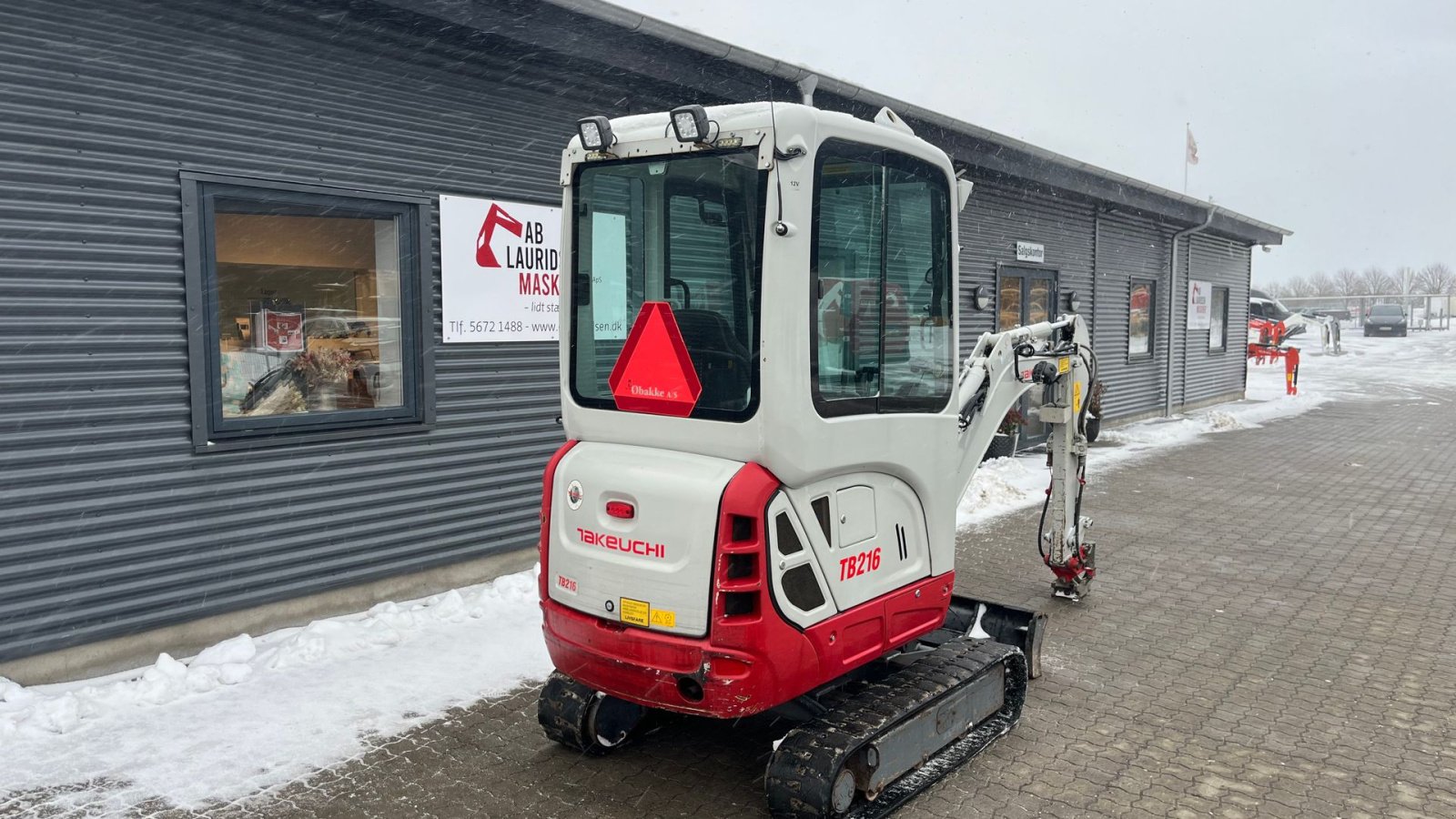 Bagger tip Takeuchi TB216 Tiltfæste med hydraulisk, Gebrauchtmaschine in Rønnede (Poză 19)