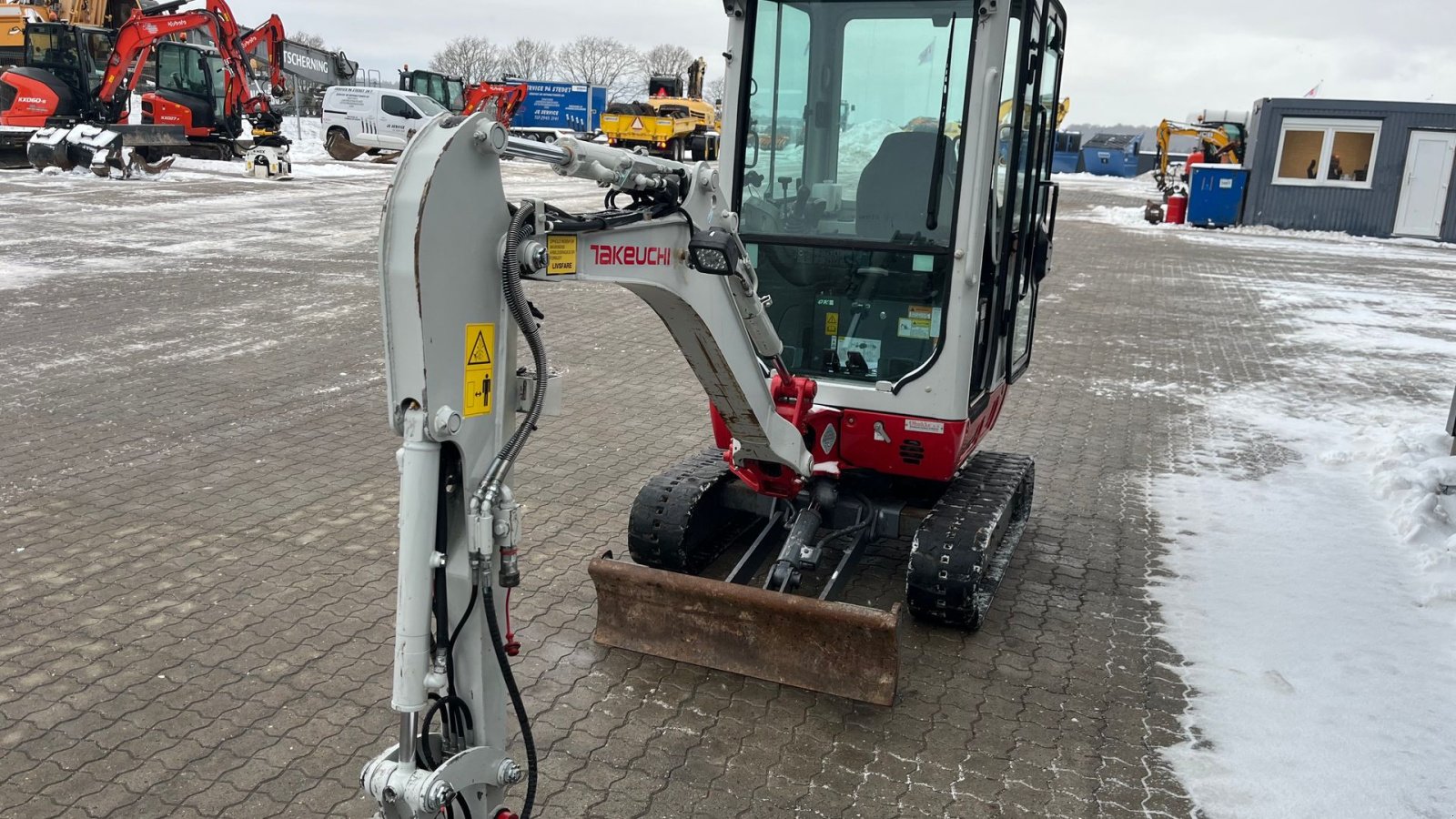 Bagger tip Takeuchi TB216 Tiltfæste med hydraulisk, Gebrauchtmaschine in Rønnede (Poză 4)