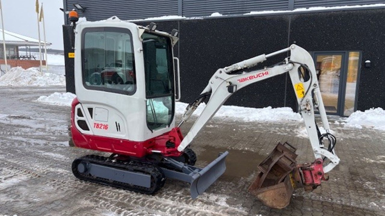 Bagger del tipo Takeuchi TB216, Gebrauchtmaschine en Nørresundby (Imagen 1)