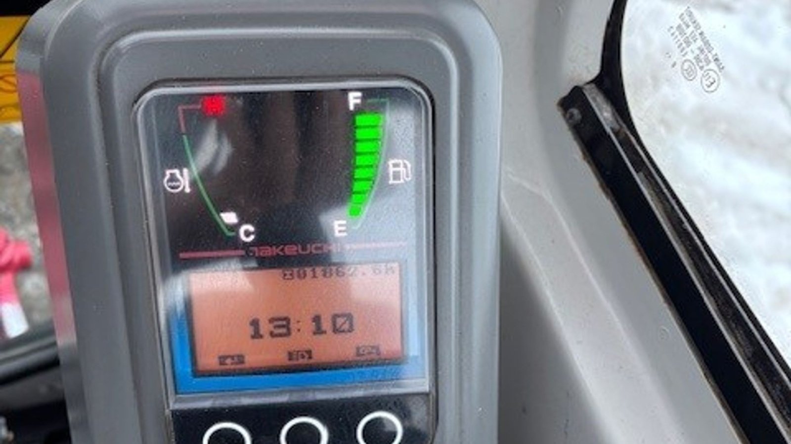 Bagger del tipo Takeuchi TB216, Gebrauchtmaschine en Nørresundby (Imagen 2)