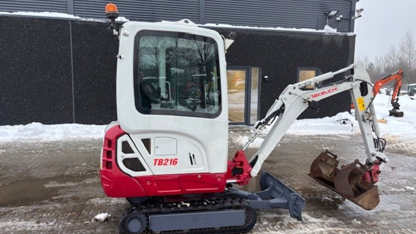 Bagger del tipo Takeuchi TB216, Gebrauchtmaschine en Nørresundby (Imagen 6)