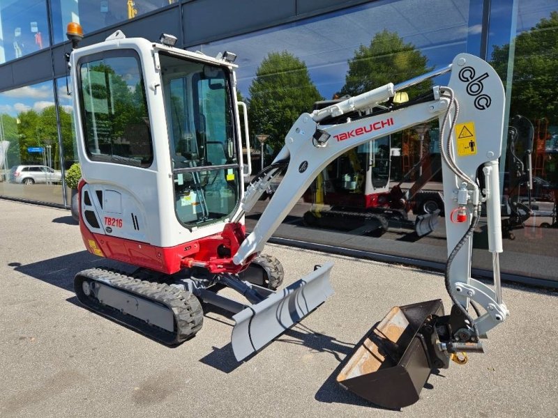 Bagger del tipo Takeuchi tb216, Gebrauchtmaschine In Fårevejle (Immagine 1)
