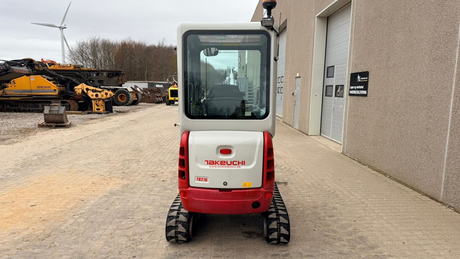 Bagger Türe ait Takeuchi TB216, Gebrauchtmaschine içinde Randers (resim 7)