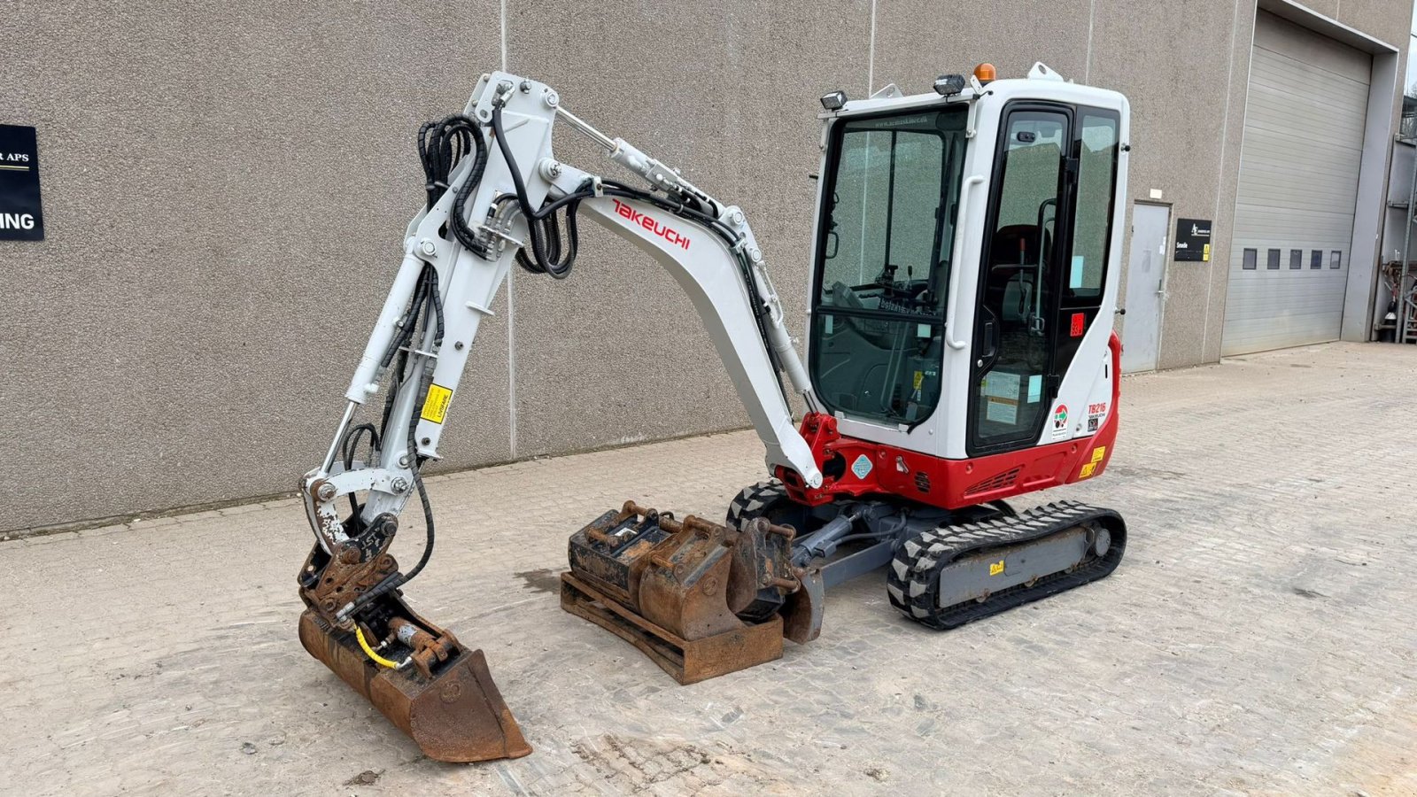 Bagger Türe ait Takeuchi TB216, Gebrauchtmaschine içinde Randers (resim 2)