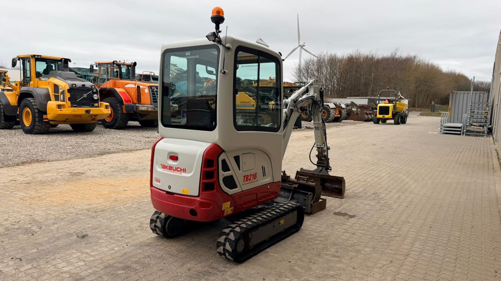 Bagger Türe ait Takeuchi TB216, Gebrauchtmaschine içinde Randers (resim 5)