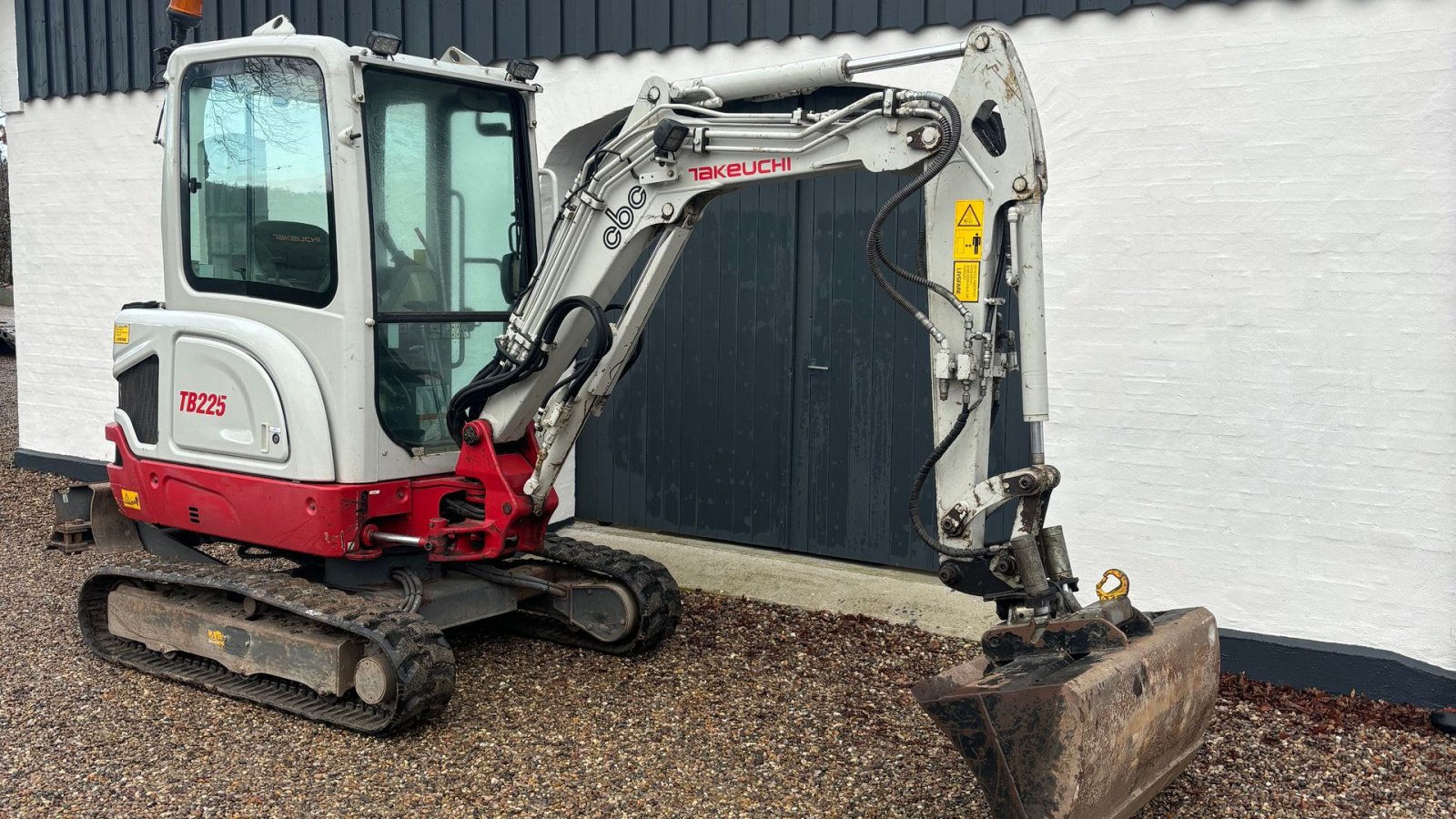 Bagger tipa Takeuchi TB225 225, Gebrauchtmaschine u Horsens (Slika 5)