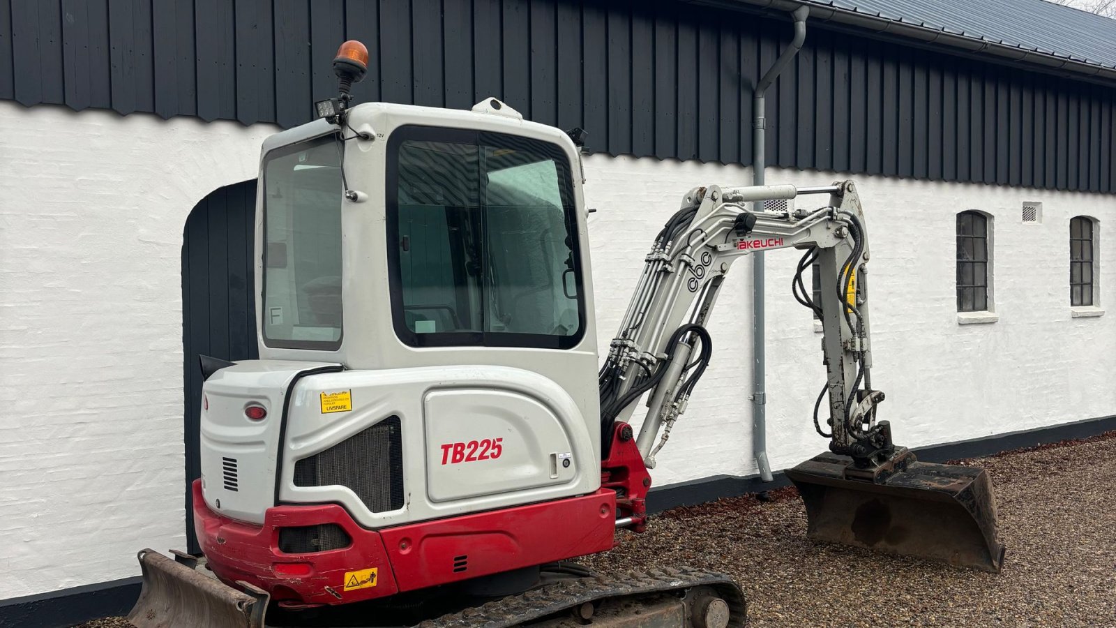 Bagger tipa Takeuchi TB225 225, Gebrauchtmaschine u Horsens (Slika 6)