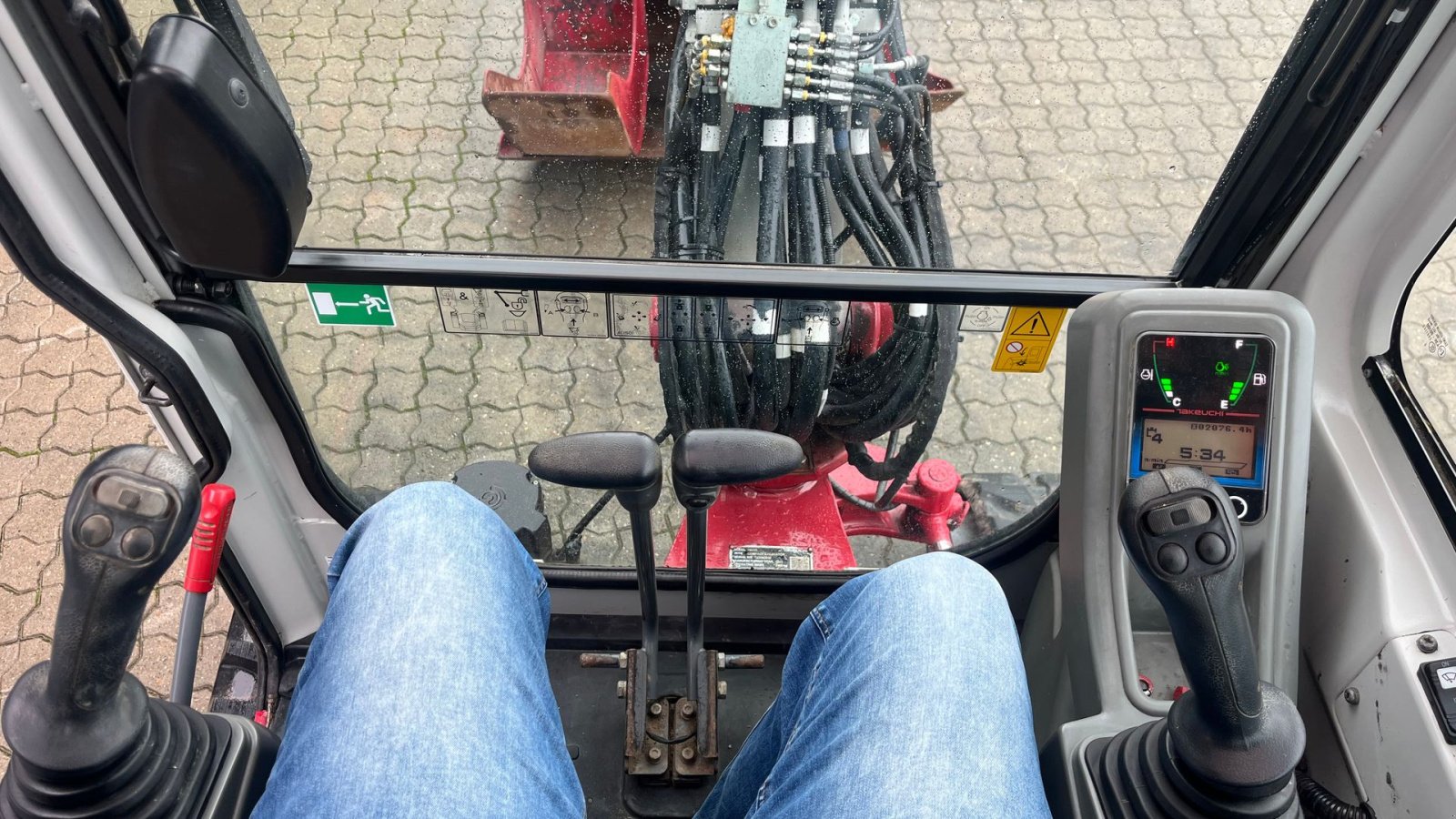 Bagger tipa Takeuchi TB225 Hydraulisk Tiltfæste, centralsmørring +3 skovle, Gebrauchtmaschine u Rønnede (Slika 10)