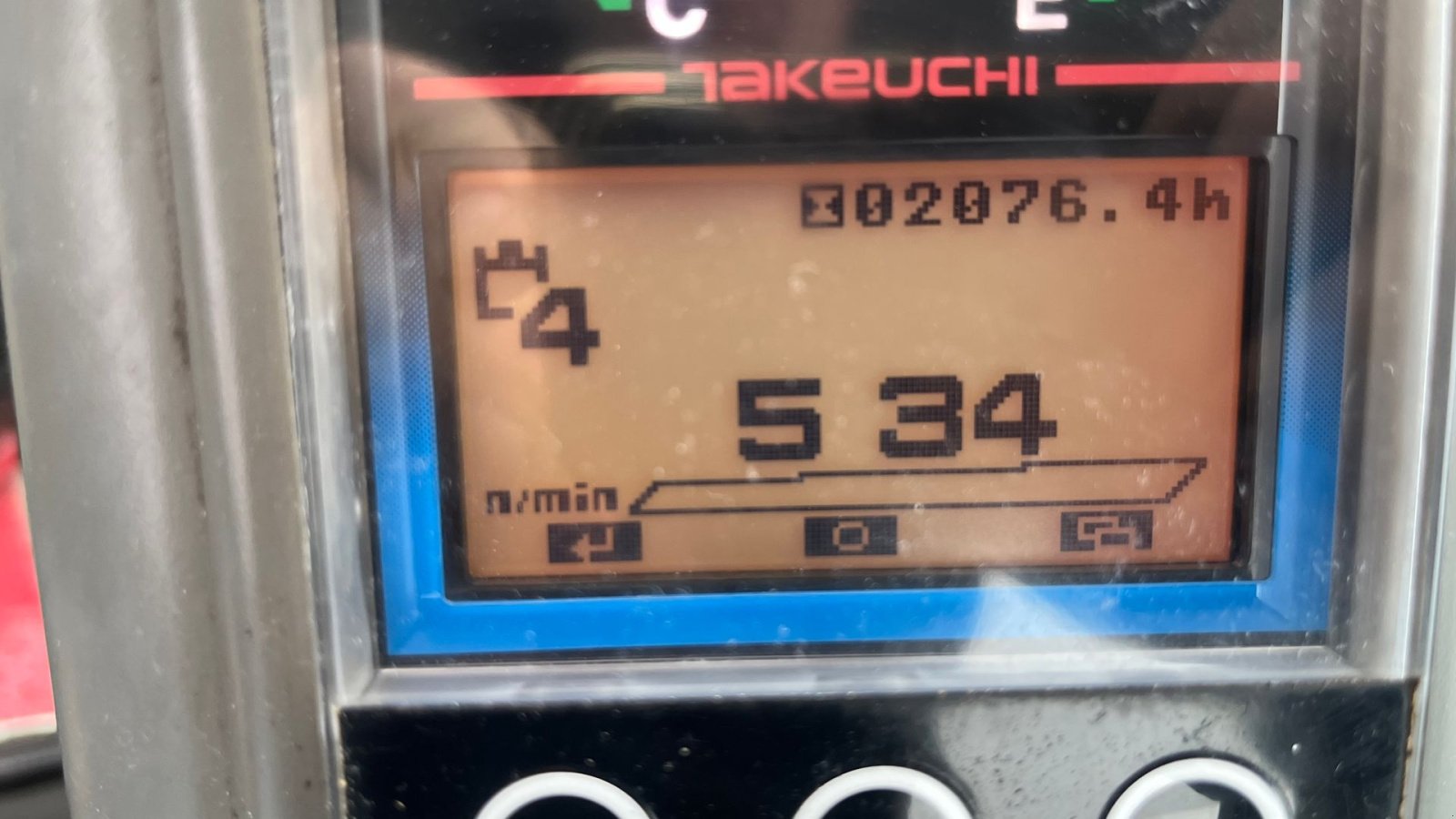 Bagger tipa Takeuchi TB225 Hydraulisk Tiltfæste, centralsmørring +3 skovle, Gebrauchtmaschine u Rønnede (Slika 14)