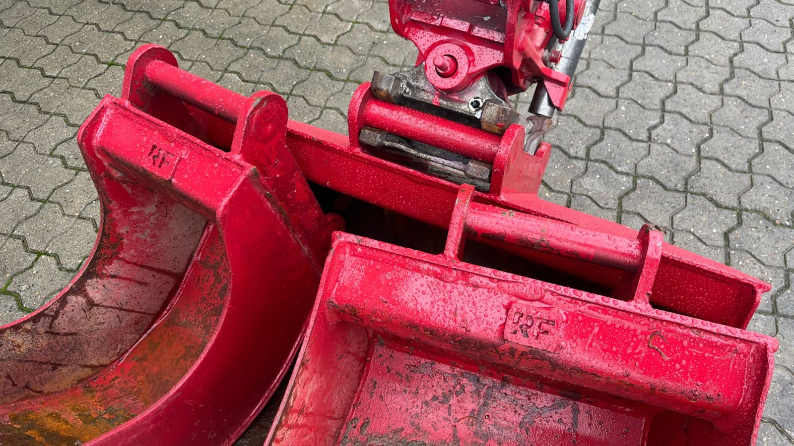 Bagger tipa Takeuchi TB225 Hydraulisk Tiltfæste, centralsmørring +3 skovle, Gebrauchtmaschine u Rønnede (Slika 5)