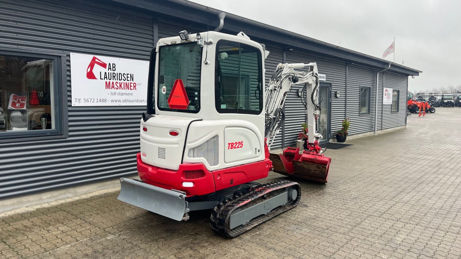Bagger tipa Takeuchi TB225 Hydraulisk Tiltfæste, centralsmørring +3 skovle, Gebrauchtmaschine u Rønnede (Slika 19)