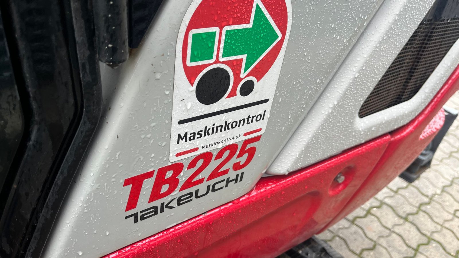 Bagger tipa Takeuchi TB225 Hydraulisk Tiltfæste, centralsmørring +3 skovle, Gebrauchtmaschine u Rønnede (Slika 18)