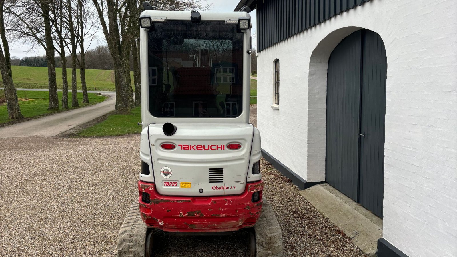 Bagger van het type Takeuchi TB225 Minigraver, Gebrauchtmaschine in Horsens (Foto 3)