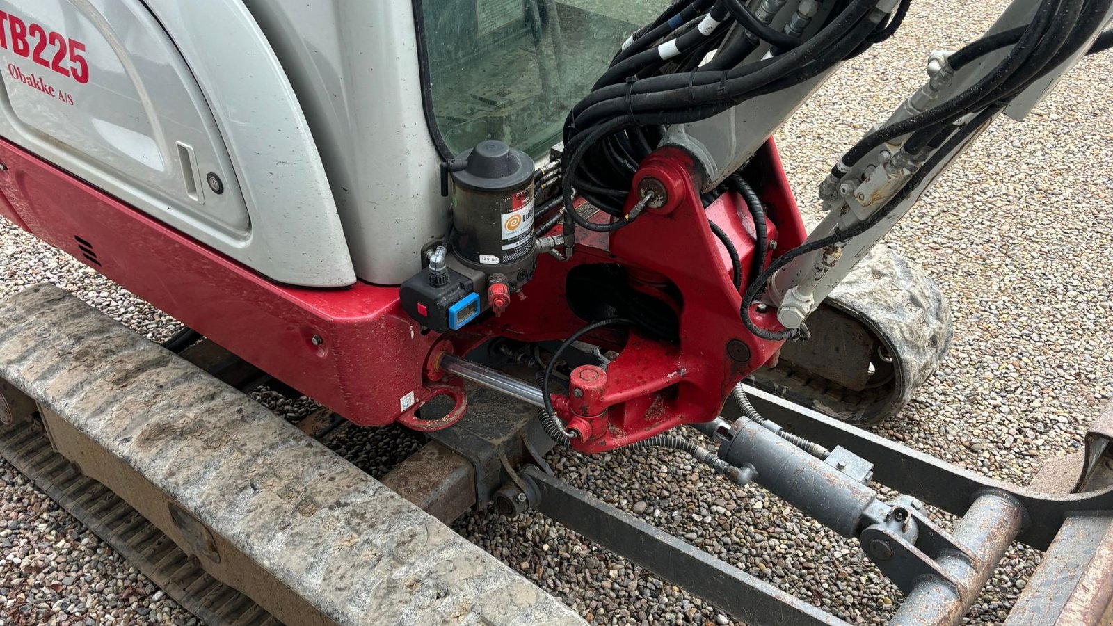 Bagger van het type Takeuchi TB225 Minigraver, Gebrauchtmaschine in Horsens (Foto 4)