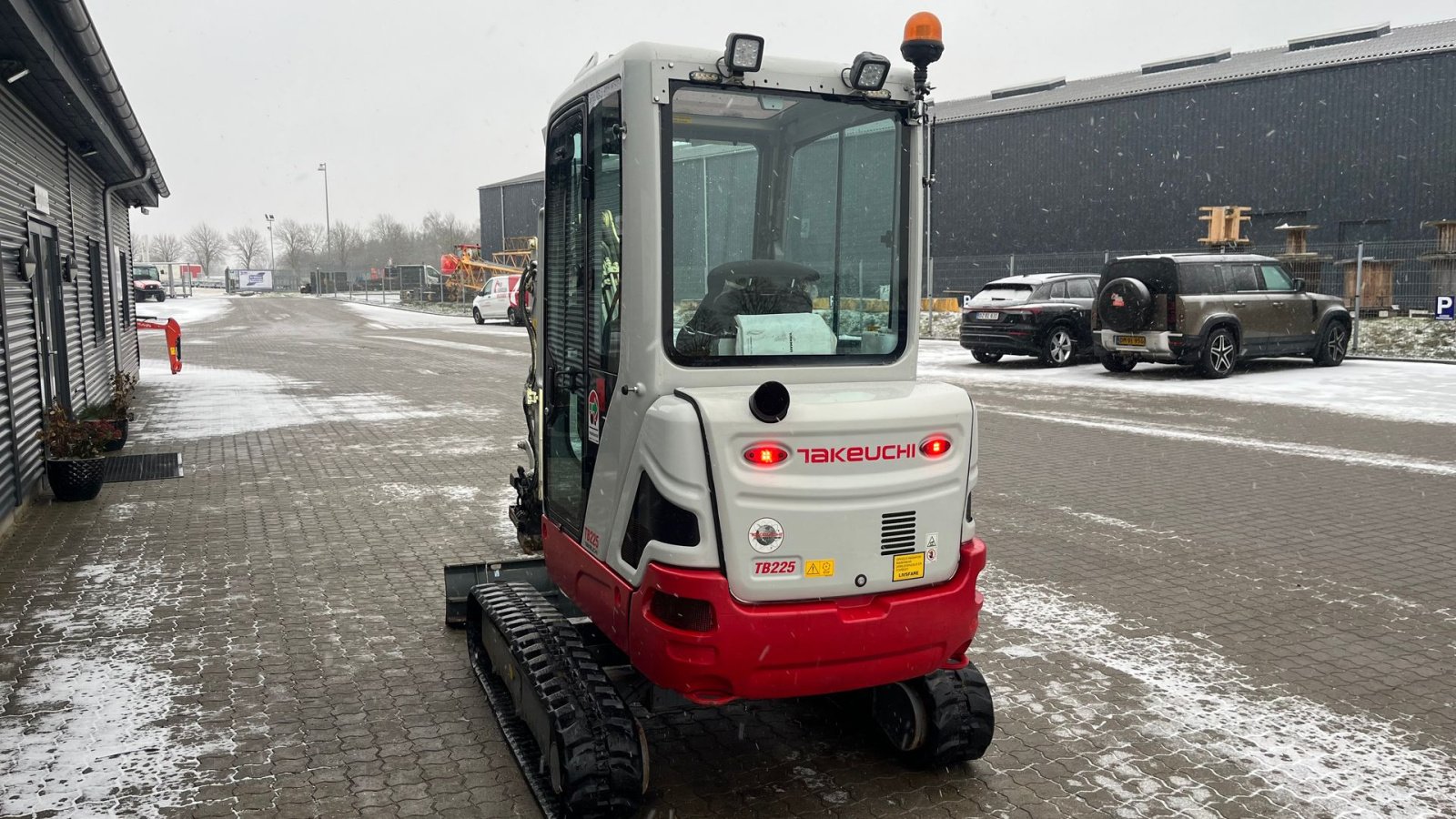 Bagger van het type Takeuchi TB225 Rotortilt og centralsmørring, Gebrauchtmaschine in Rønnede (Foto 16)