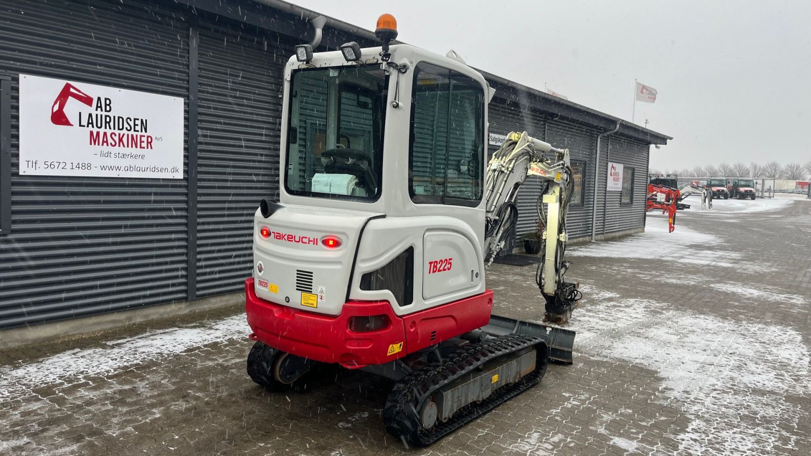 Bagger van het type Takeuchi TB225 Rotortilt og centralsmørring, Gebrauchtmaschine in Rønnede (Foto 22)