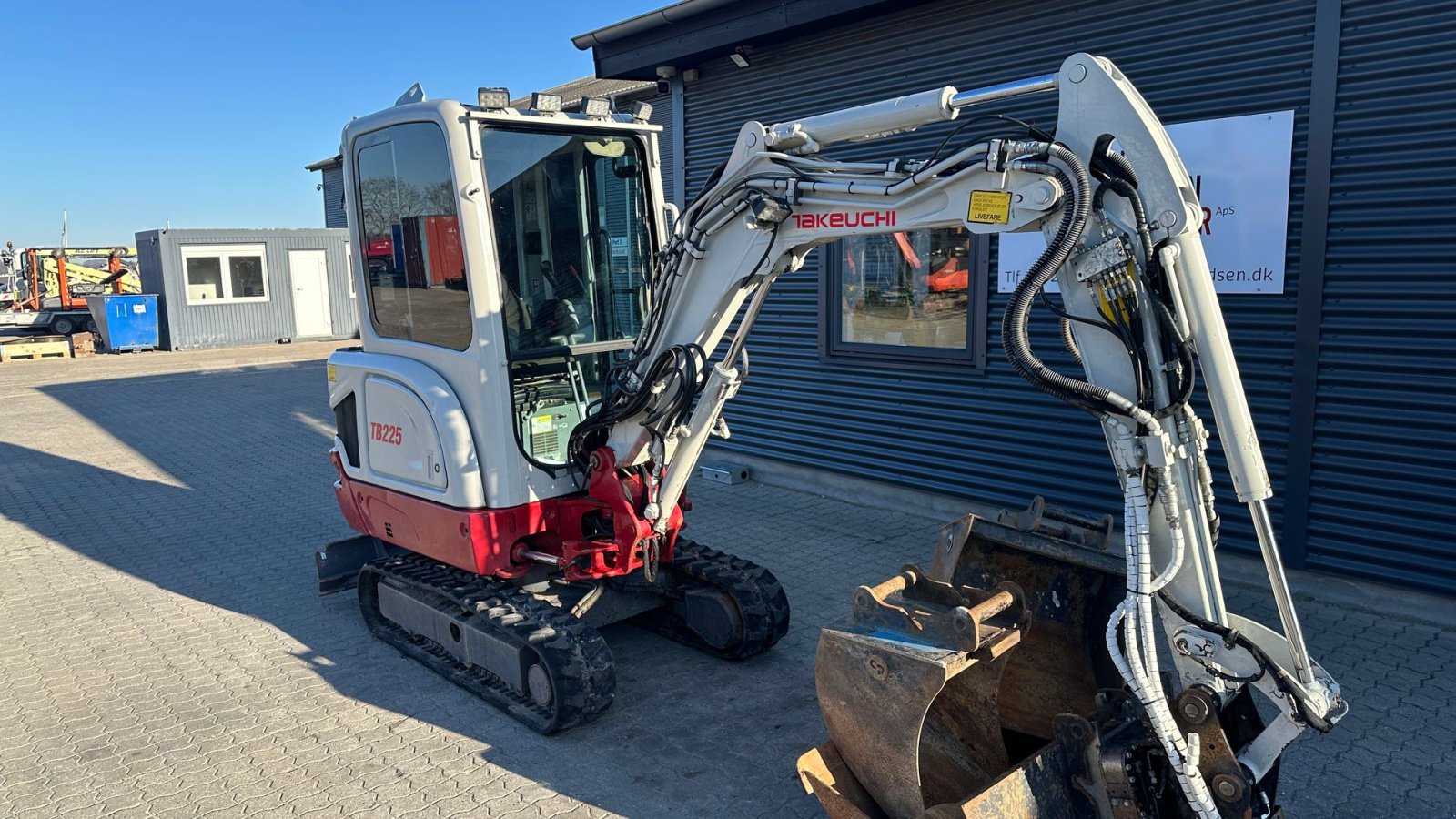 Bagger типа Takeuchi TB225, Gebrauchtmaschine в Rønnede (Фотография 5)