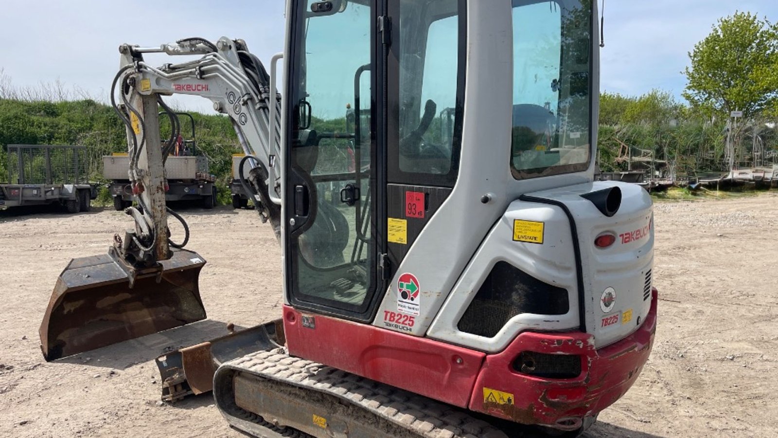 Bagger tip Takeuchi TB225, Gebrauchtmaschine in Rødovre (Poză 4)