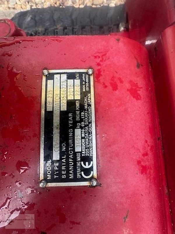 Bagger του τύπου Takeuchi TB235 Kompaktbagger Kettenbagger Schnellwechsler, Gebrauchtmaschine σε Gevelsberg (Φωτογραφία 9)