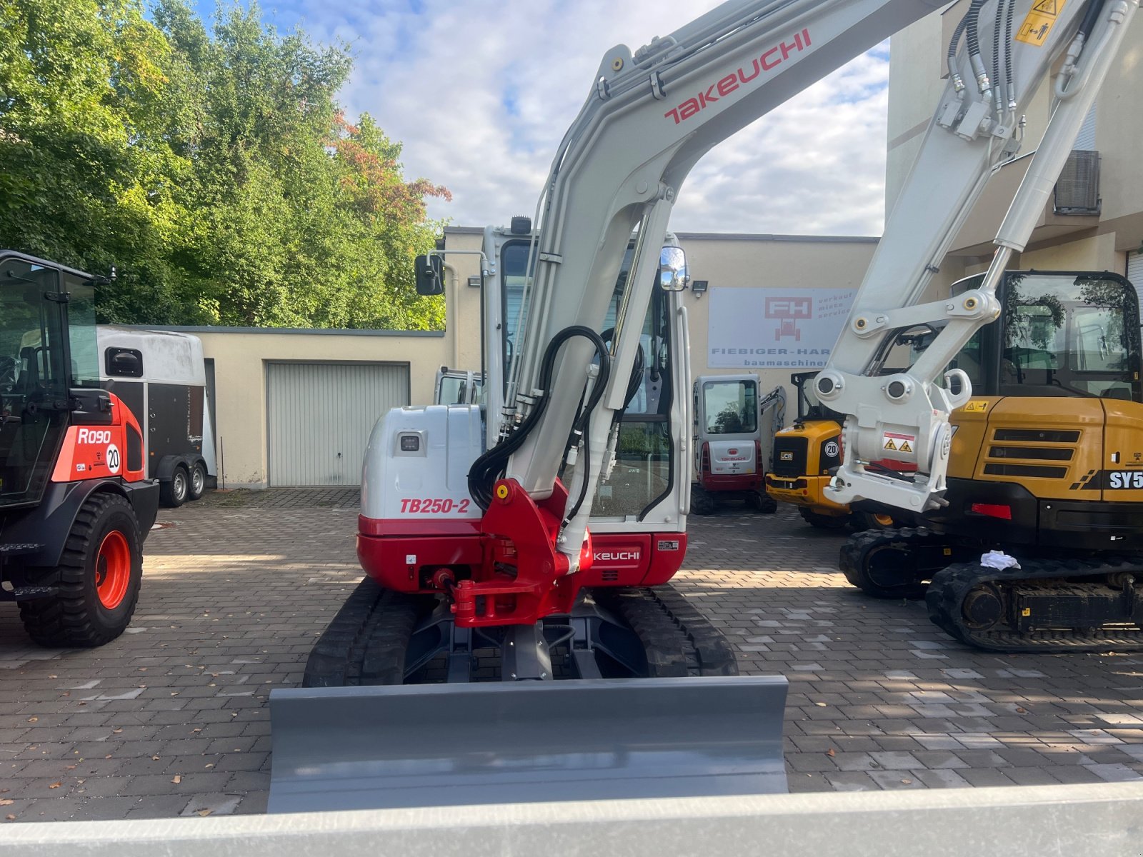 Bagger typu Takeuchi TB250-2 V3 Powertilt /hydrl.HS 03, Neumaschine v Garching  (Obrázek 8)