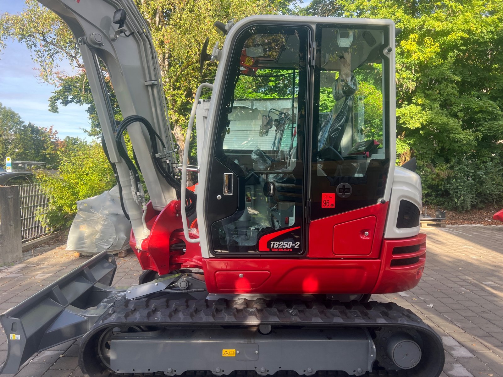 Bagger typu Takeuchi TB250-2 V3 Powertilt /hydrl.HS 03, Neumaschine v Garching  (Obrázek 11)