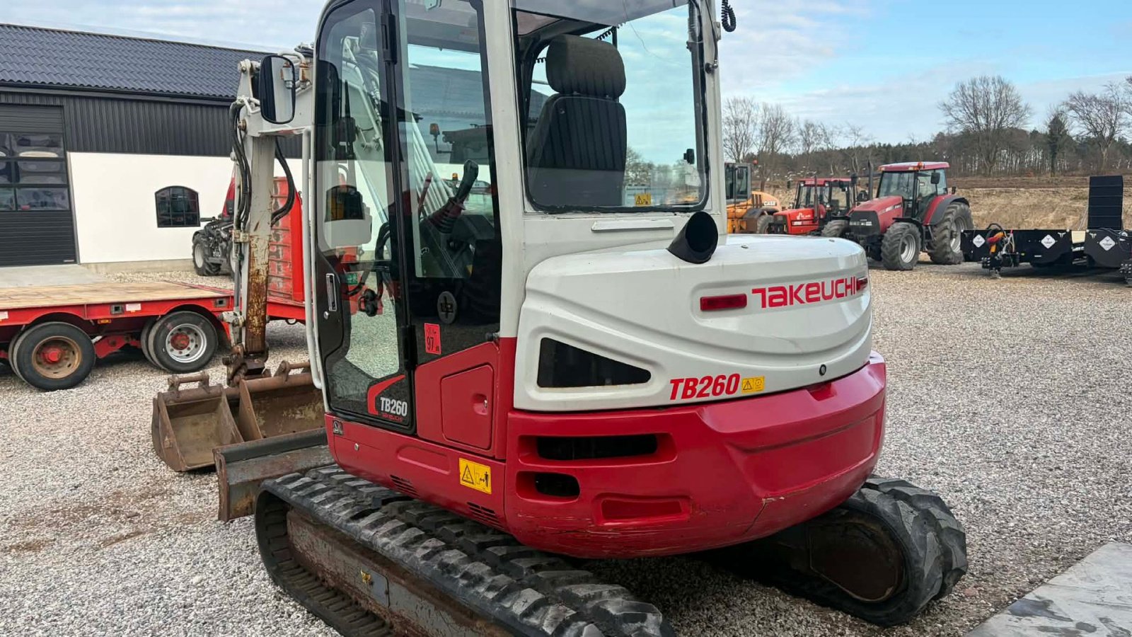 Bagger от тип Takeuchi TB260, Gebrauchtmaschine в Mariager (Снимка 9)