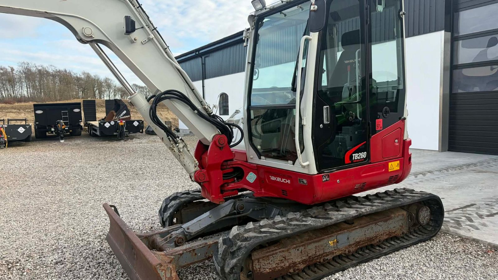 Bagger от тип Takeuchi TB260, Gebrauchtmaschine в Mariager (Снимка 2)