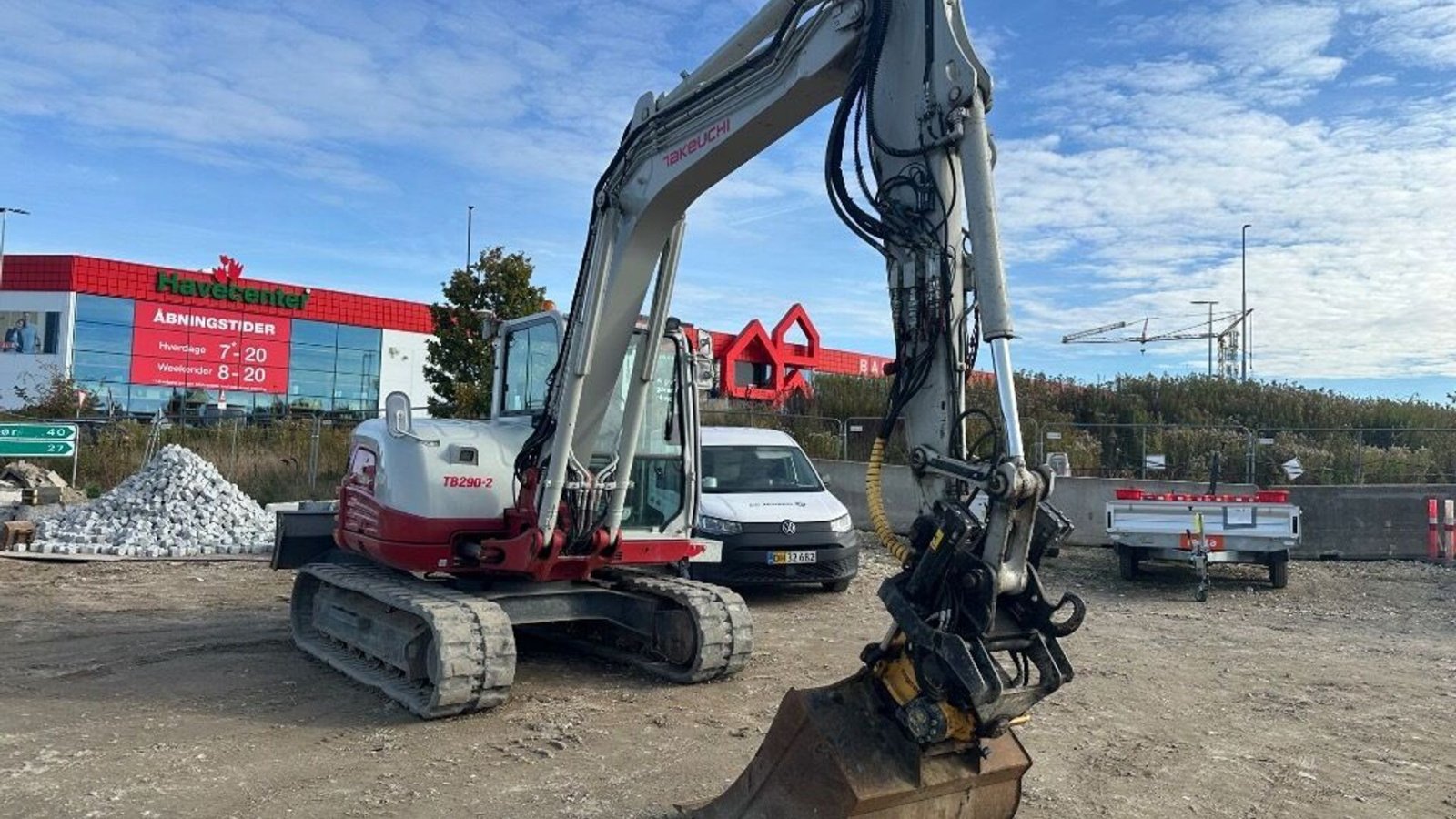 Bagger a típus Takeuchi TB290-2, Gebrauchtmaschine ekkor: Rødovre (Kép 3)