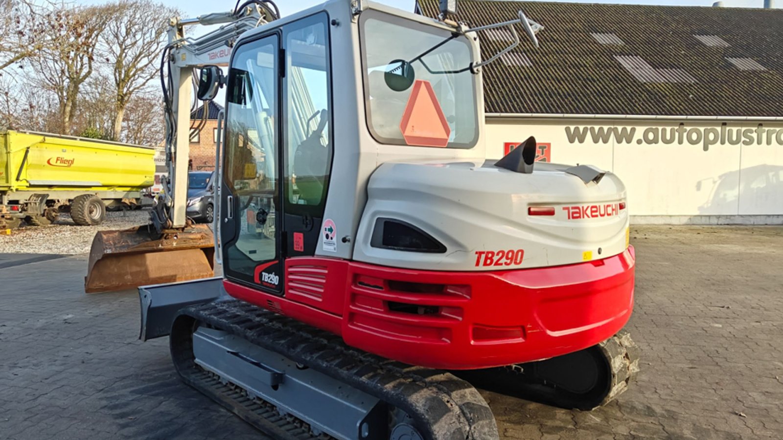 Bagger des Typs Takeuchi TB290, Gebrauchtmaschine in Vrå (Bild 5)
