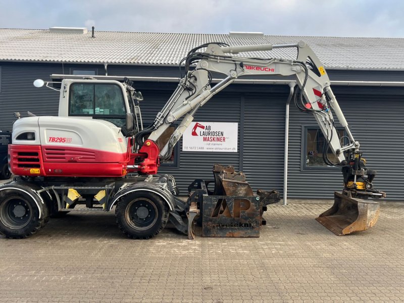 Bagger типа Takeuchi TB295W Aftageligt Engcon Centralsmørring og skovlpakke., Gebrauchtmaschine в Rønnede