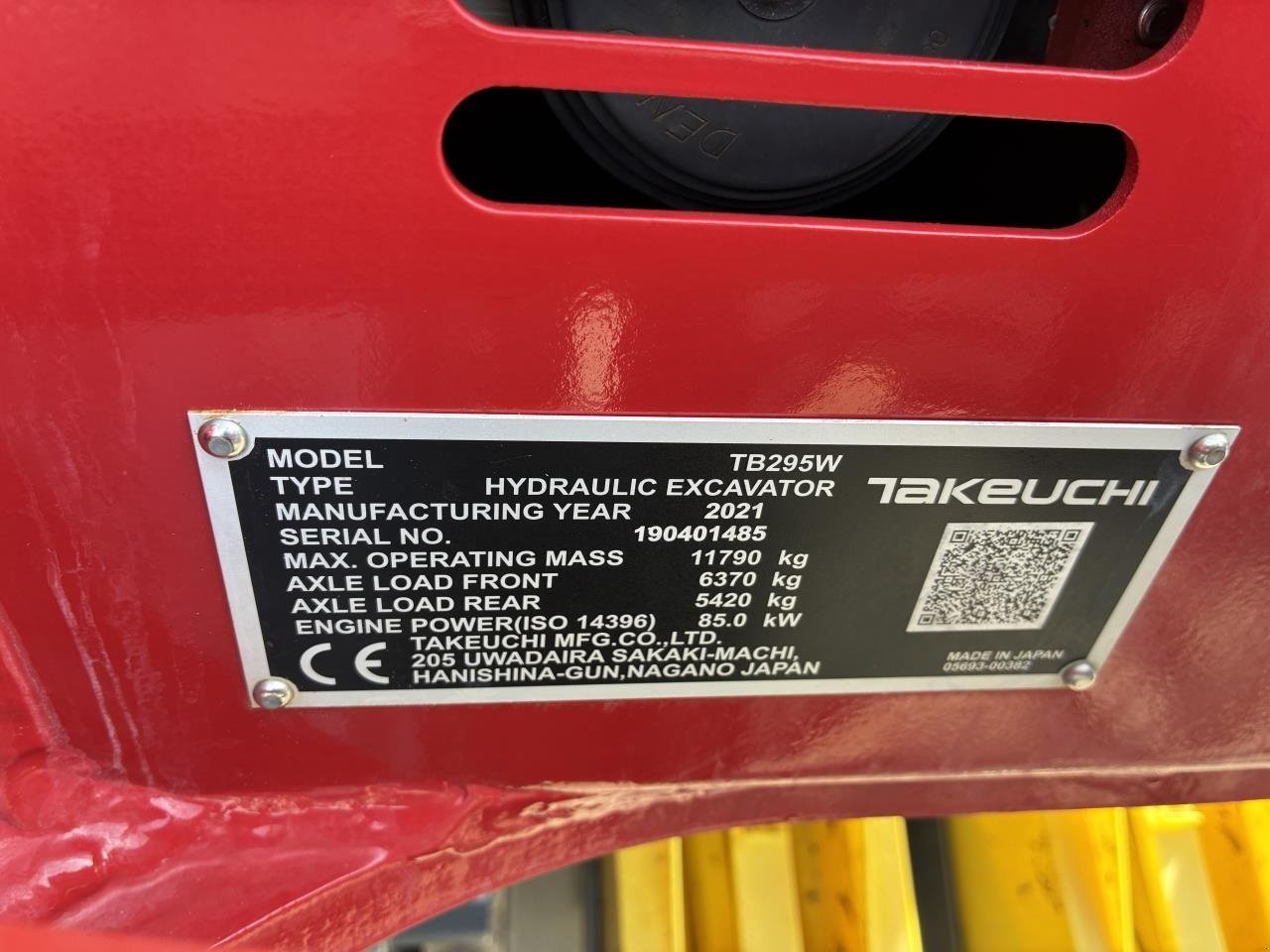 Bagger typu Takeuchi TB295W, Gebrauchtmaschine v Middelfart (Obrázek 8)