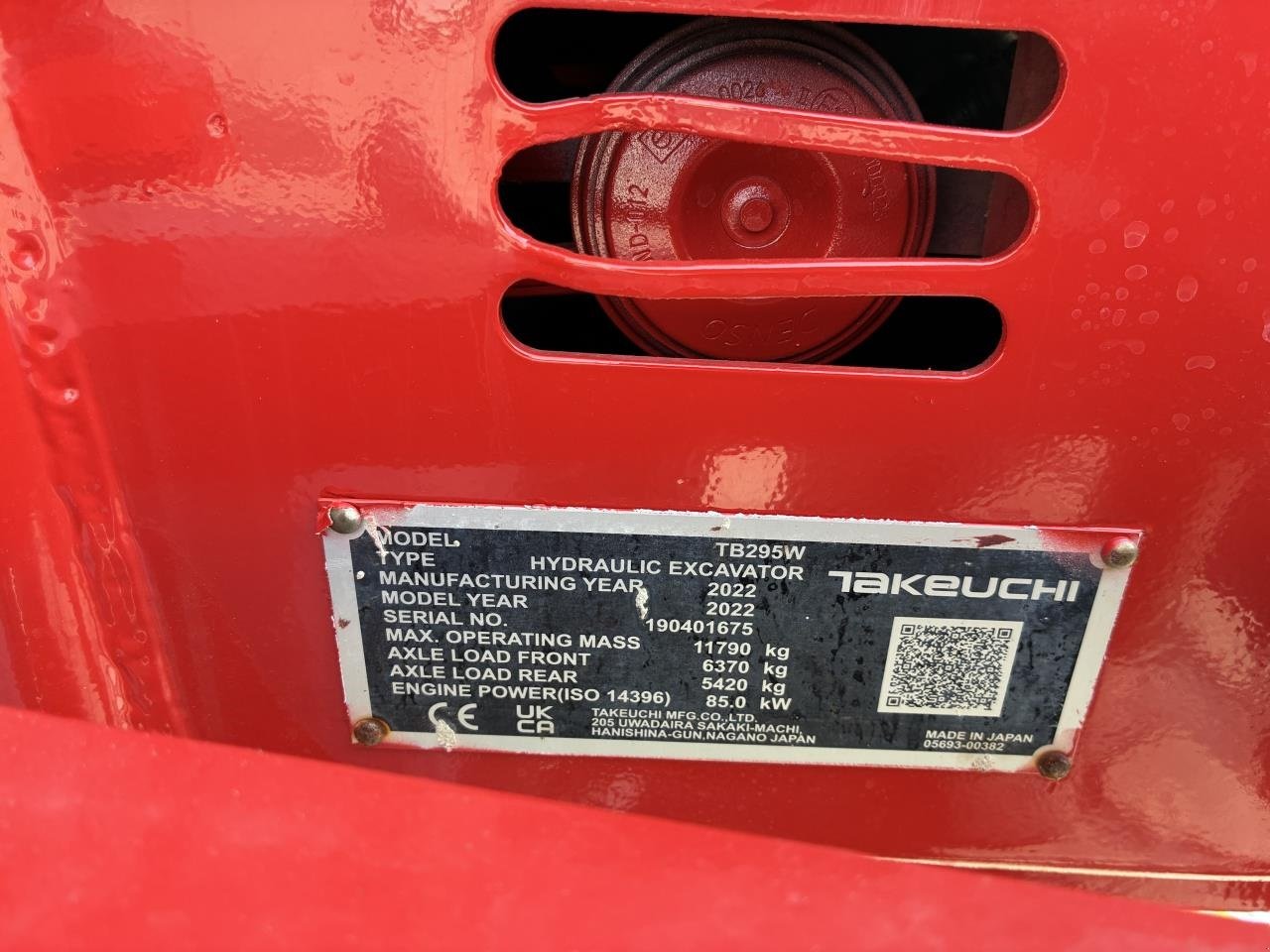 Bagger tipa Takeuchi TB295W, Gebrauchtmaschine u Middelfart (Slika 10)
