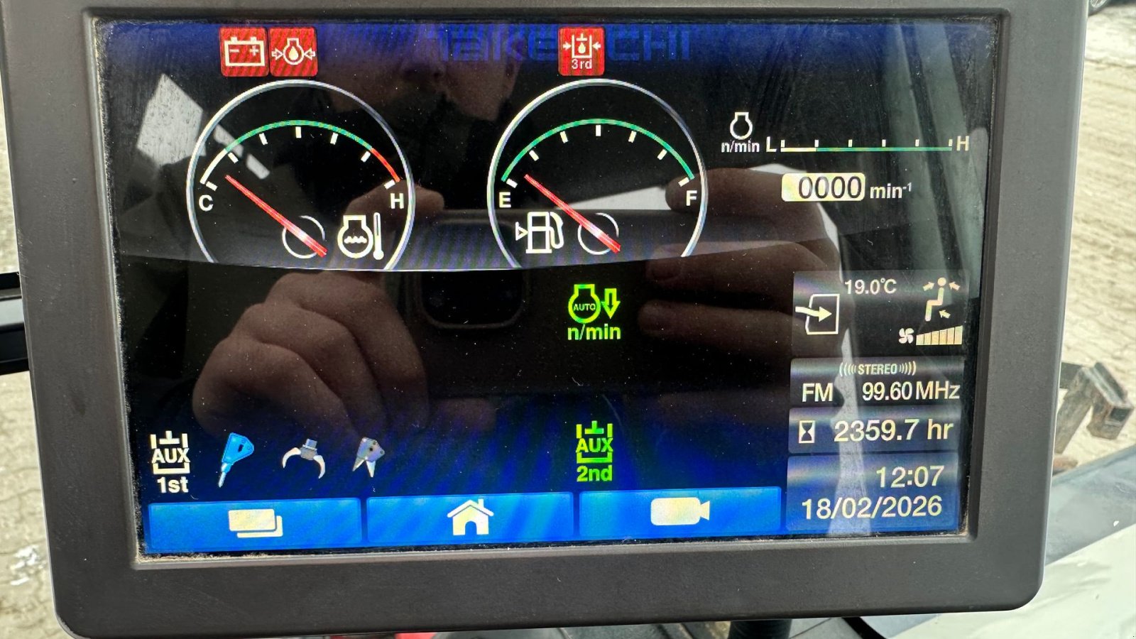 Bagger типа Takeuchi TB370, Gebrauchtmaschine в Rønnede (Фотография 13)