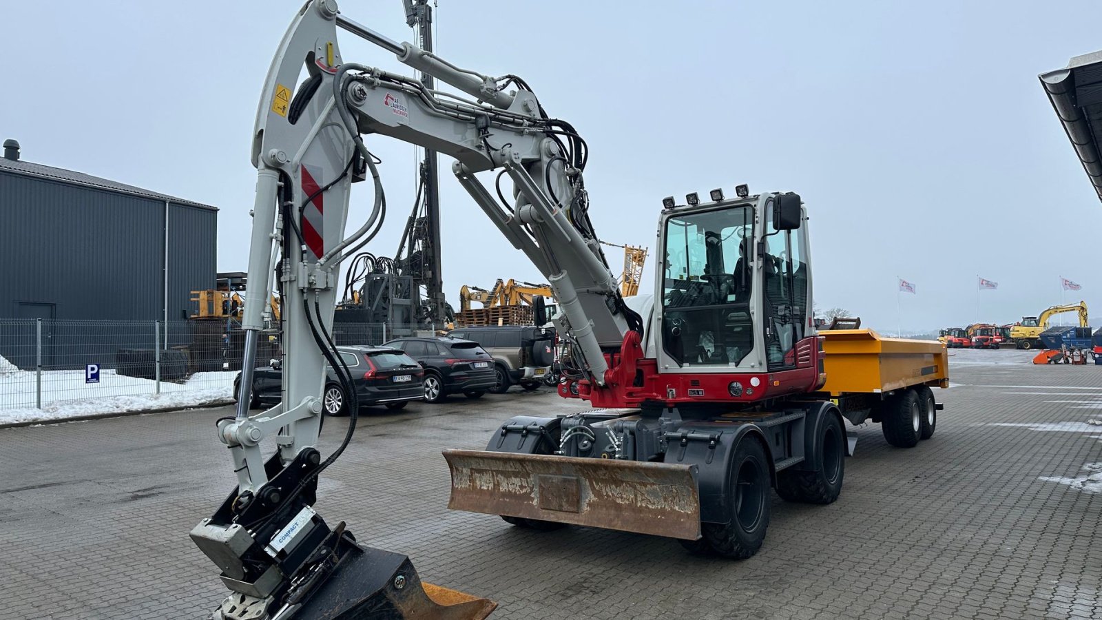 Bagger typu Takeuchi TB395W, Gebrauchtmaschine v Rønnede (Obrázek 3)