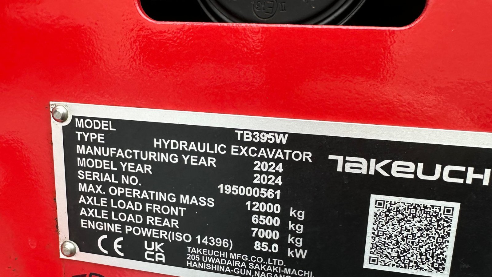 Bagger typu Takeuchi TB395W, Gebrauchtmaschine v Rønnede (Obrázek 21)