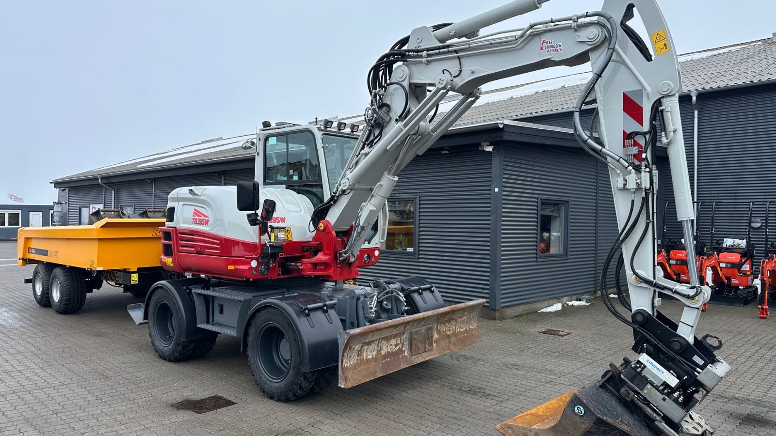 Bagger typu Takeuchi TB395W, Gebrauchtmaschine v Rønnede (Obrázek 2)