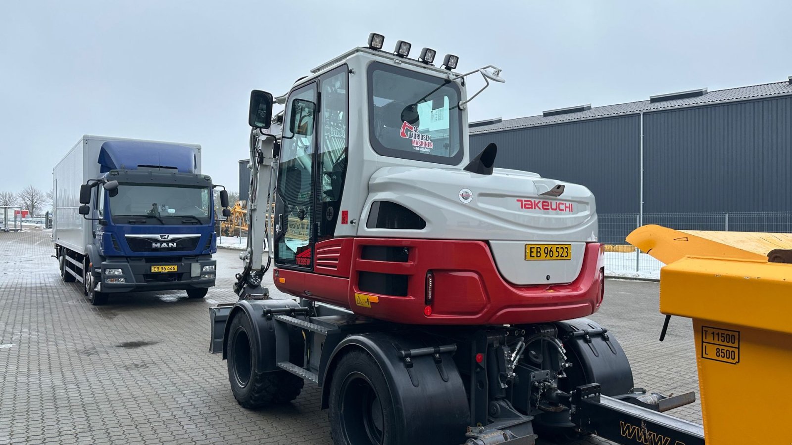 Bagger typu Takeuchi TB395W, Gebrauchtmaschine v Rønnede (Obrázek 4)