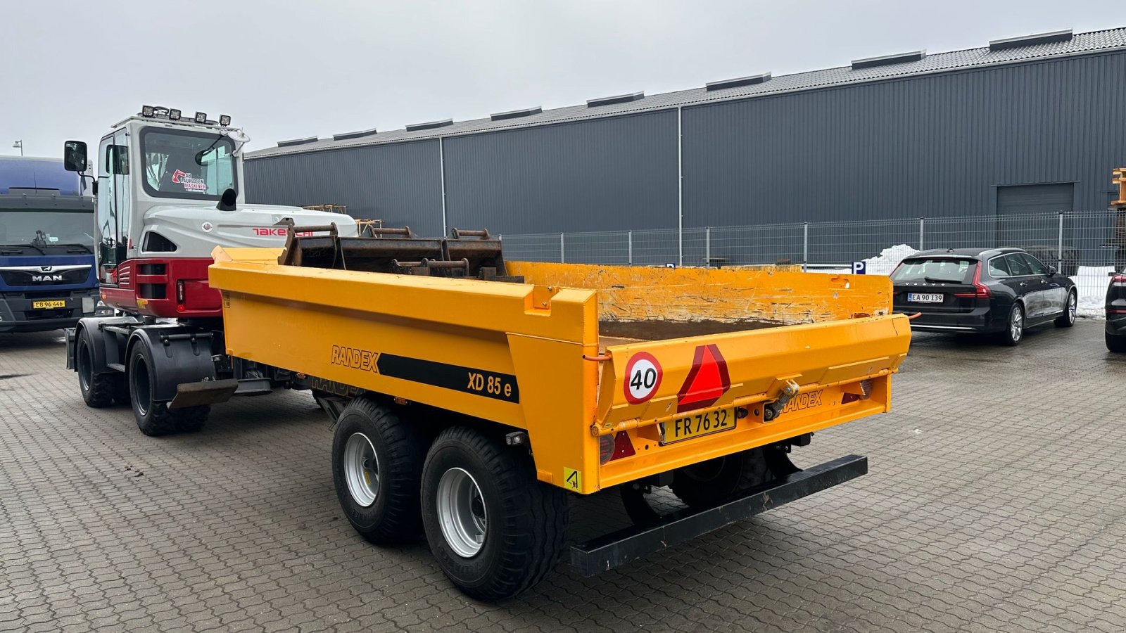 Bagger typu Takeuchi TB395W, Gebrauchtmaschine v Rønnede (Obrázek 17)