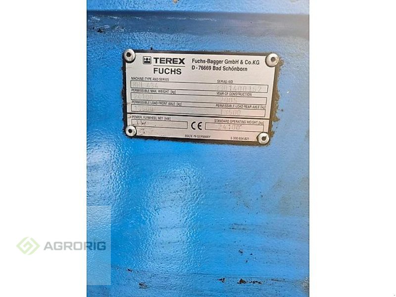 Bagger du type Terex Fuchs, Gebrauchtmaschine en Kaunas (Photo 13)