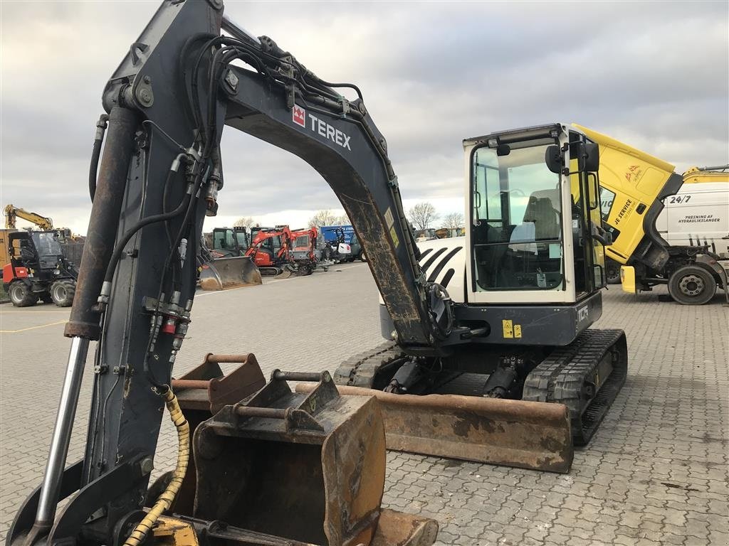 Bagger des Typs Terex TC 75 Engcon rotortilt, Gebrauchtmaschine in Rønnede (Bild 7)