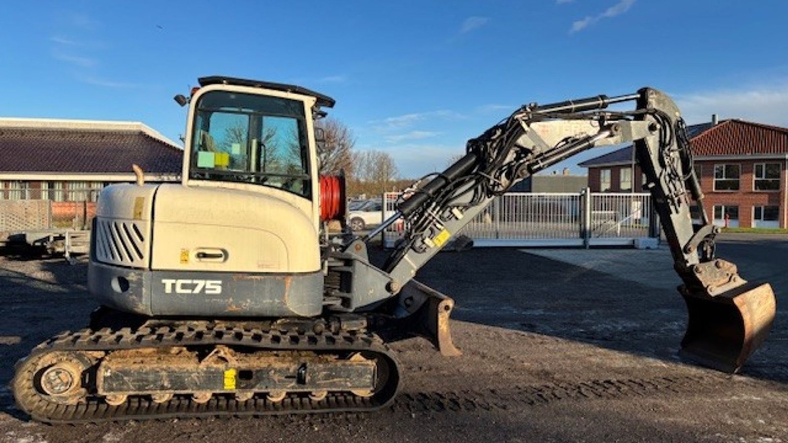 Bagger typu Terex TC 75, Gebrauchtmaschine v Nørresundby (Obrázek 3)