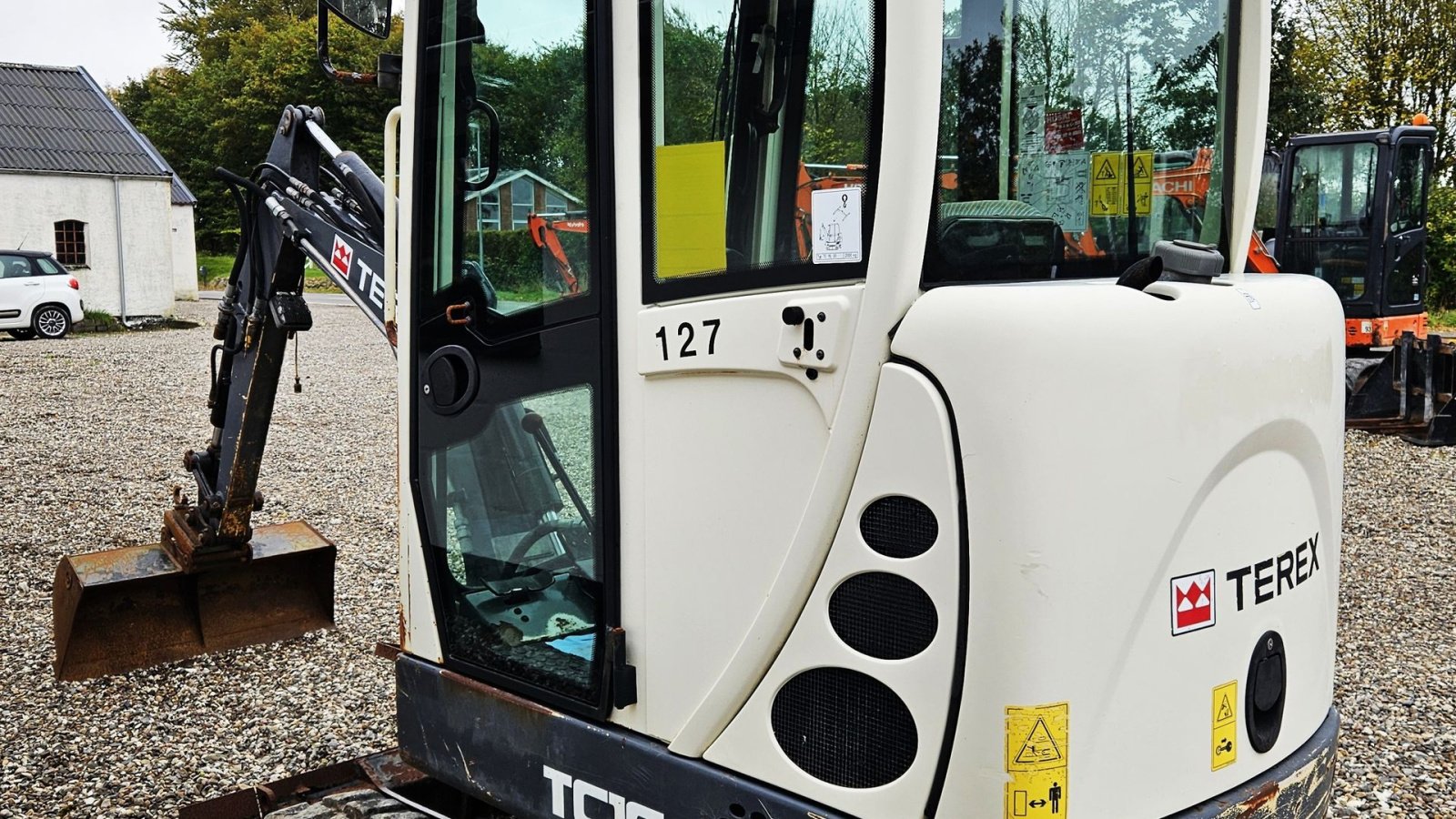 Bagger typu Terex TC16 / 3200 timer / årgang 2015, Gebrauchtmaschine v Arden (Obrázek 4)