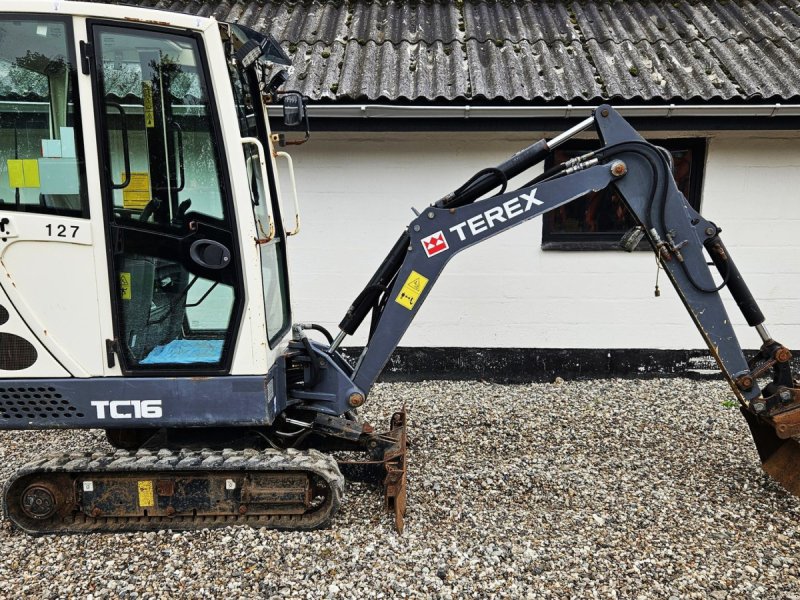Bagger van het type Terex TC16 / 3200 timer / årgang 2015, Gebrauchtmaschine in Arden (Foto 1)