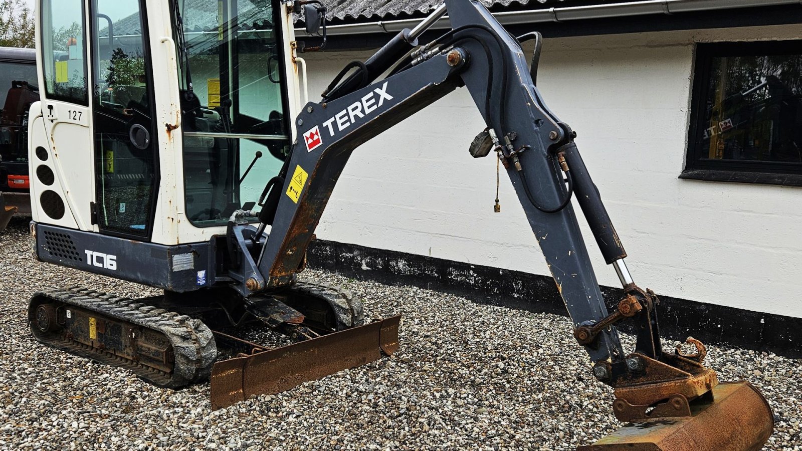 Bagger typu Terex TC16 / 3200 timer / årgang 2015, Gebrauchtmaschine v Arden (Obrázek 2)