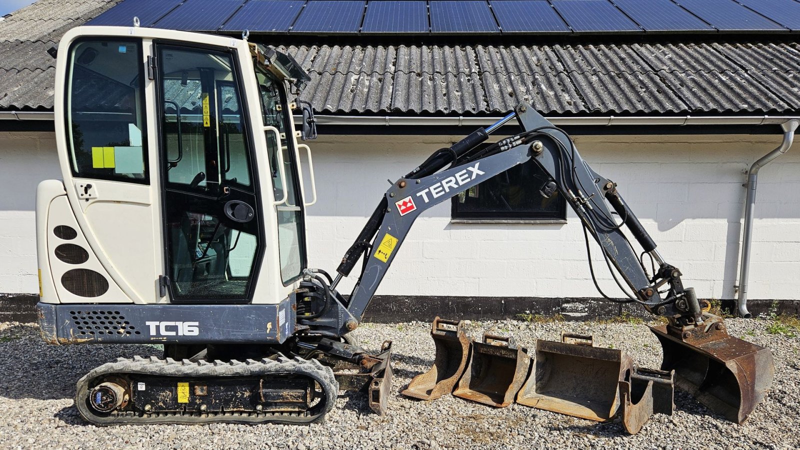 Bagger του τύπου Terex TC16 / meget tilbehør / ny undervogn, Gebrauchtmaschine σε Arden (Φωτογραφία 1)