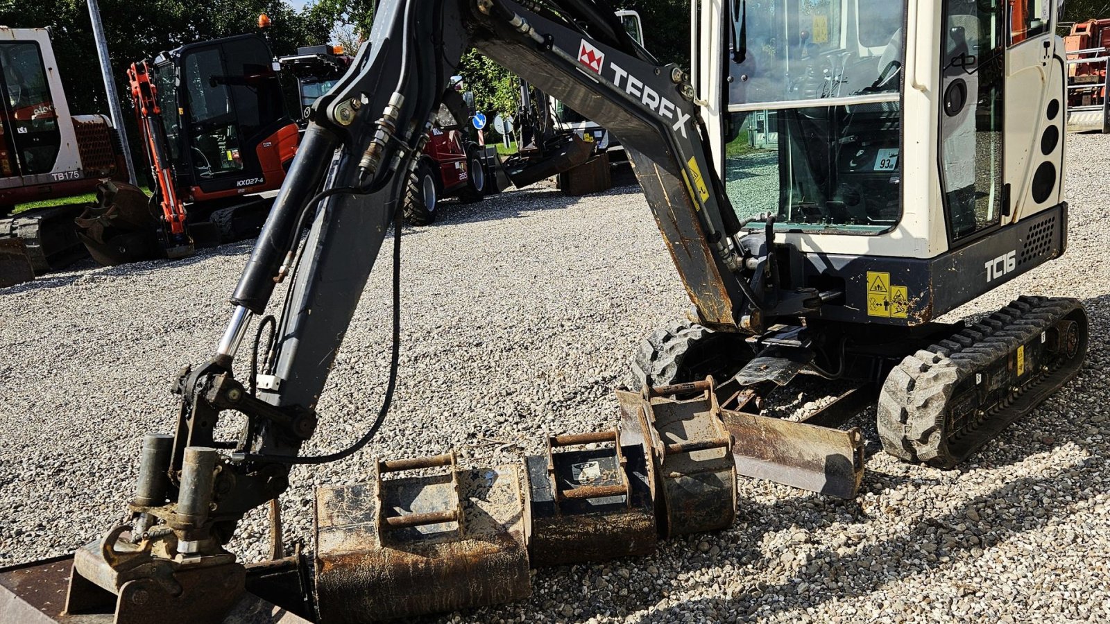 Bagger του τύπου Terex TC16 / meget tilbehør / ny undervogn, Gebrauchtmaschine σε Arden (Φωτογραφία 3)